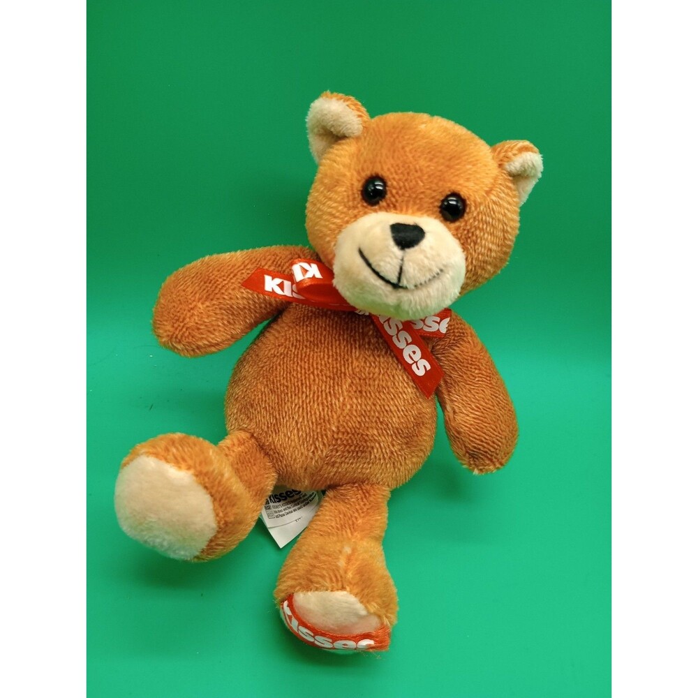 Hershey’s Kisses Teddy Bear Plush Valentine’s Day Gift Brown Stuffed Bear
